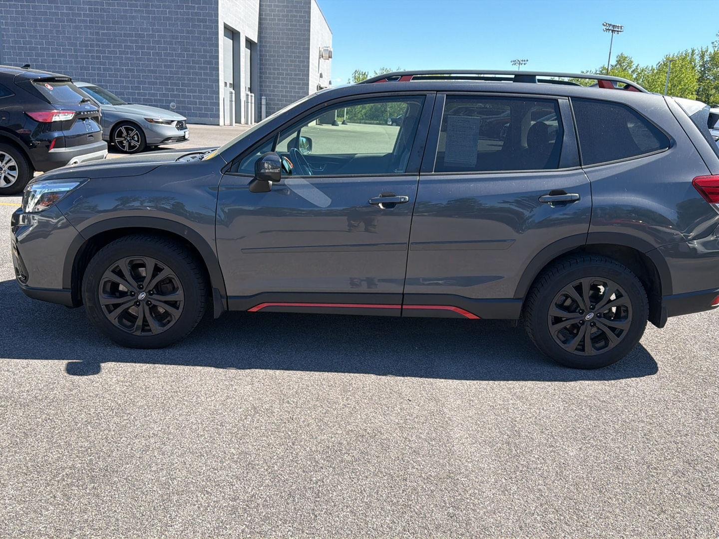 Used 2020 Magnetite Gray Metallic Subaru Sport image 3