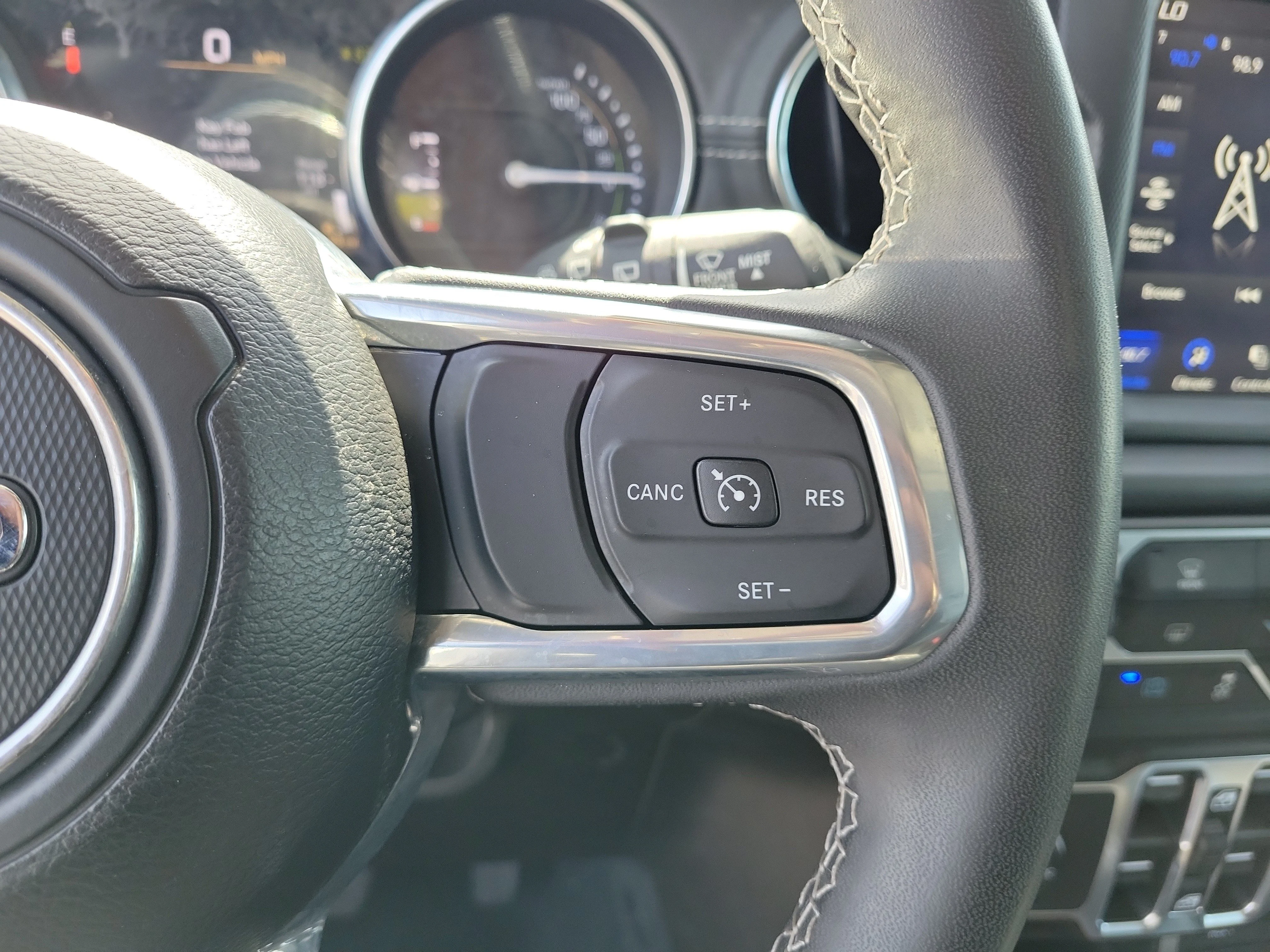 Used 2023 Bright White Clearcoat Jeep Sahara image 20