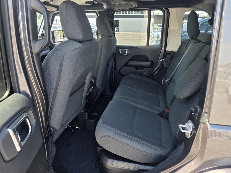 Used 2025 Crystal Metallic JEEP SAHARA 4X4 image 12