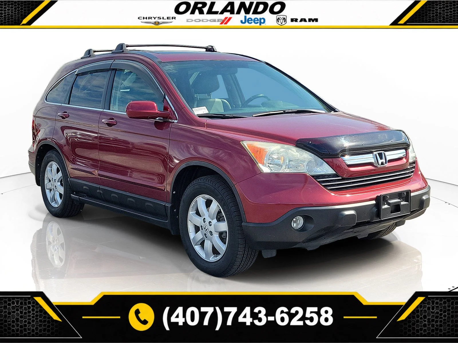 Used 2008 Red Honda EX-L image 1