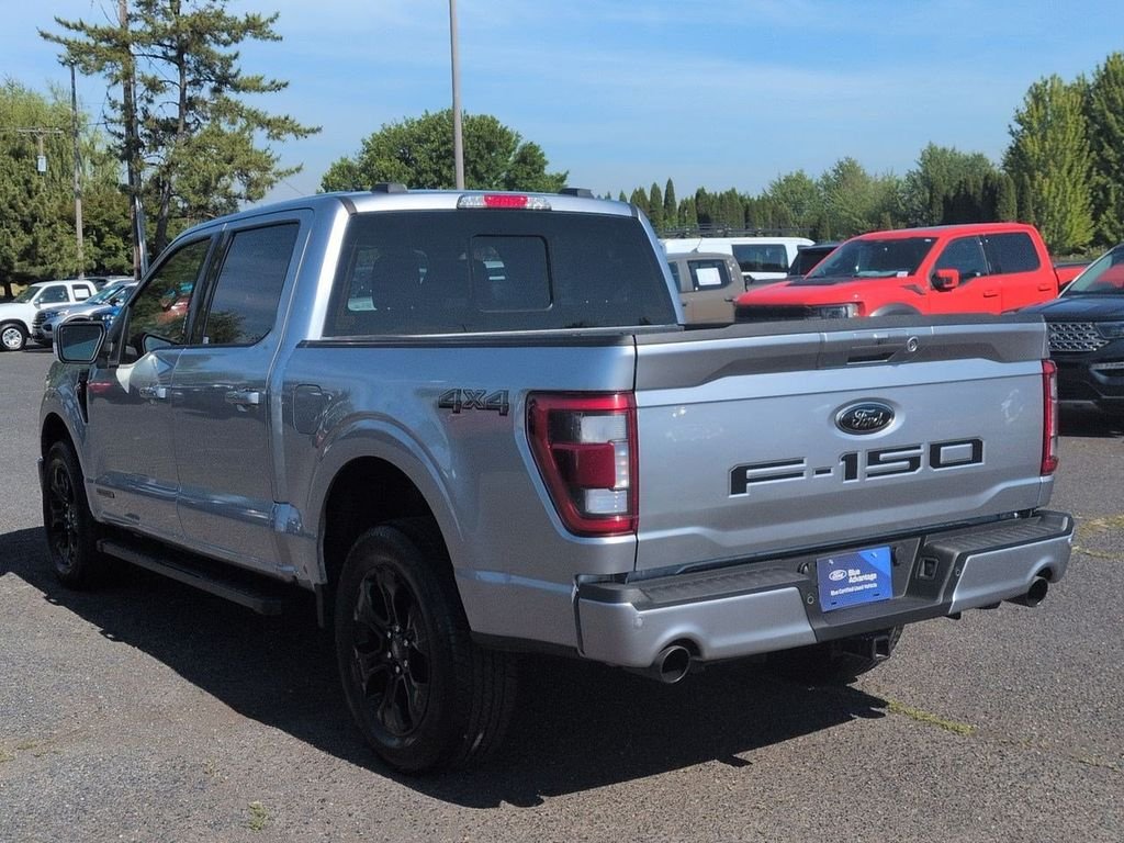 Used 2023 Silver Metallic Ford Lariat image 3