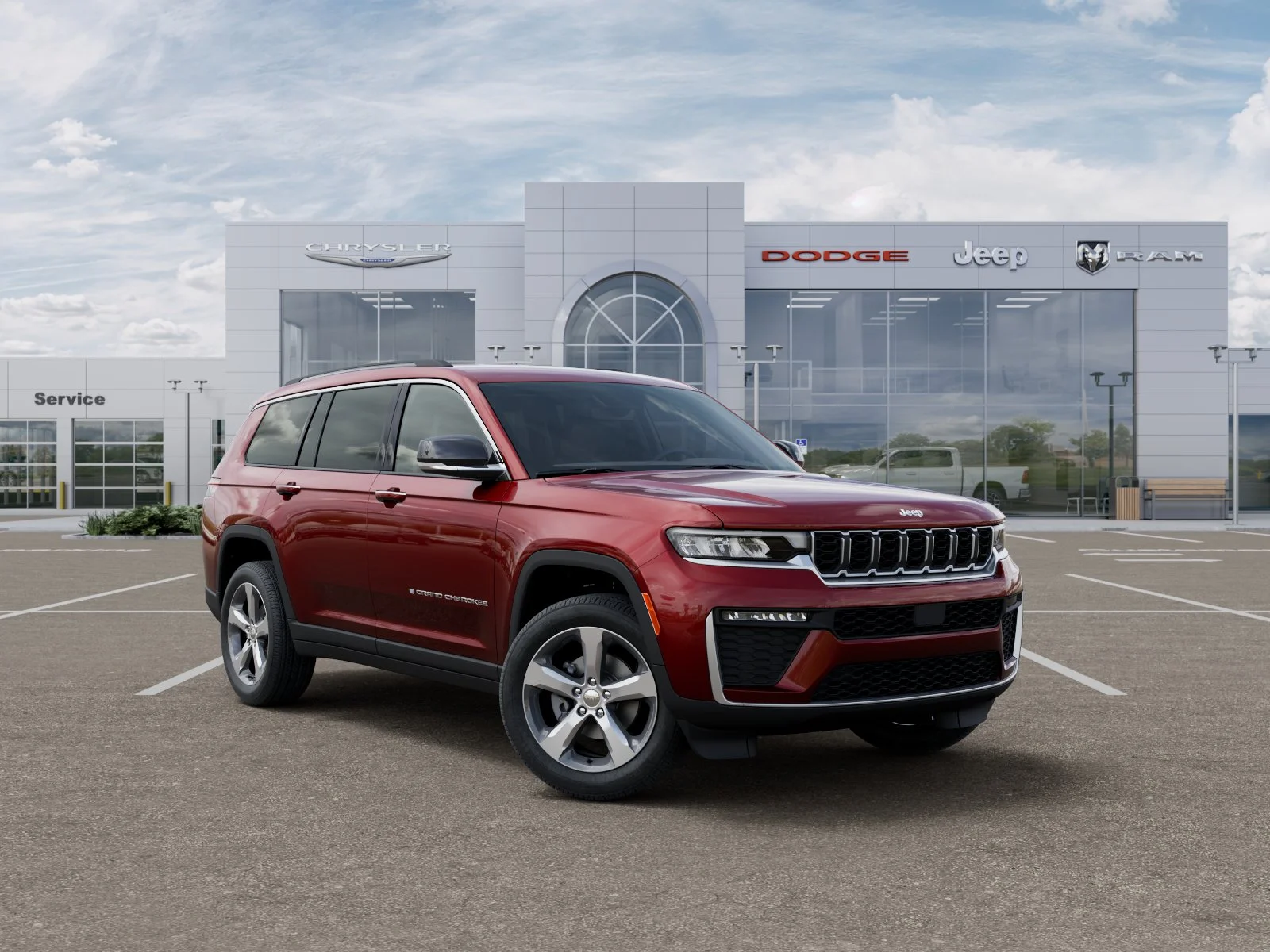 New 2026 Velvet Red Pearl-Coat Exterior Paint Jeep Limited image 28