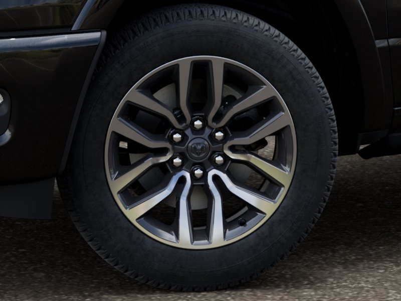 New 2026 Diamond Black Crystal Pearl-Coat Exterior Paint RAM Longhorn image 4