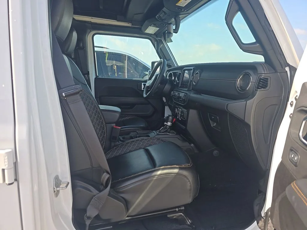 Used 2023 White Jeep Sahara 4xe image 5