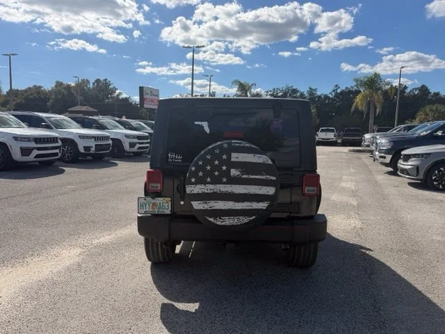 Used 2017 Black Jeep Unlimited Sport image 7