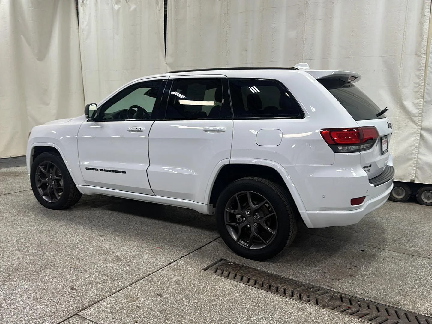 Certified Used 2021 Bright White Clearcoat Jeep 80th Anniversary image 3