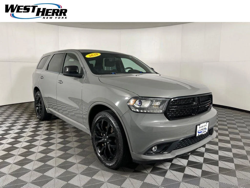 Used 2020 Gray Clearcoat Dodge SXT Plus image 1
