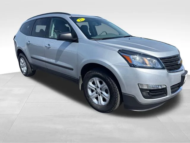 Used 2017 SILVER ICE METALLIC Chevrolet LS image 9