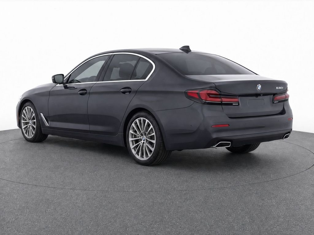 Certified Used 2023 Dark Graphite Metallic BMW 530i image 5