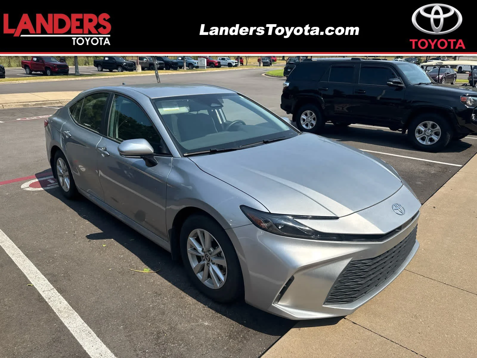 Used 2025 Celestial Silver Metallic Toyota LE image 1
