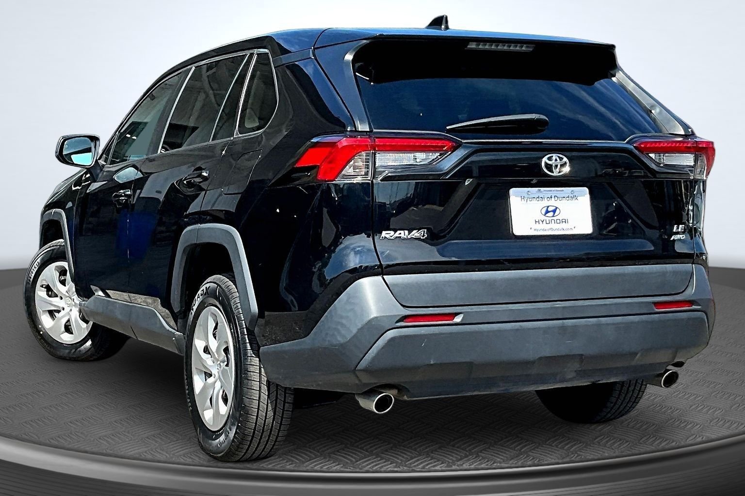 Used 2023 Black Toyota LE image 3