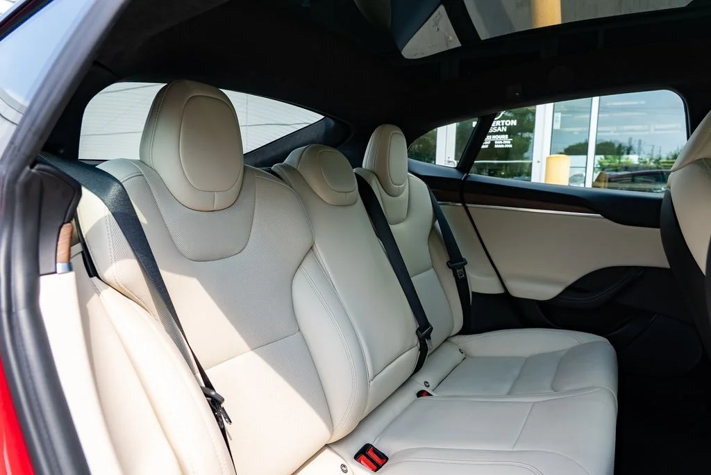 Used 2022 Red Tesla Base image 21