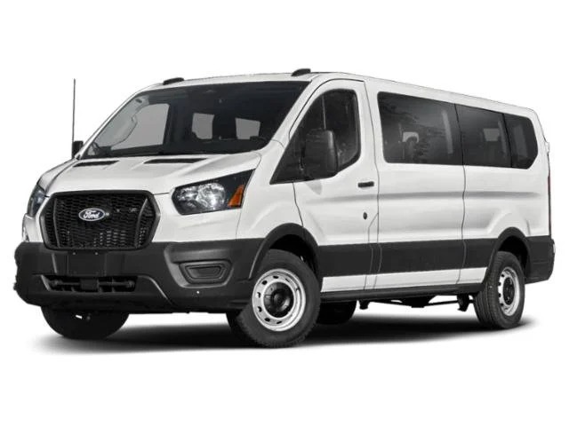 New 2026 Carbonized Gray Metallic Ford Passenger Van XLT image 1