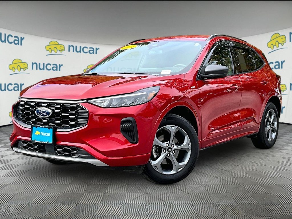 Used 2024 Red Metallic Ford ST-Line image 3