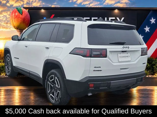 New 2026 Bright White Clear-Coat Exterior Paint Jeep Limited image 3