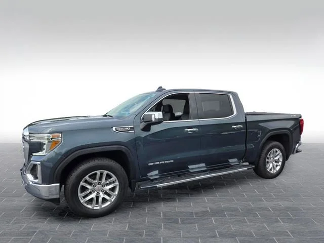 Used 2021 DARK SKY METALLIC GMC SLT image 3