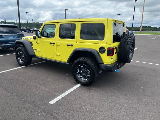 Used 2023 Yellow Jeep Rubicon 4xe image 3
