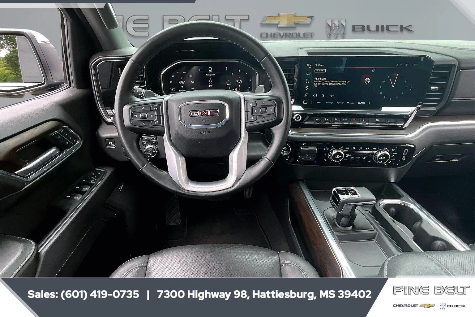 Used 2024 Sterling Metallic GMC SLT image 6