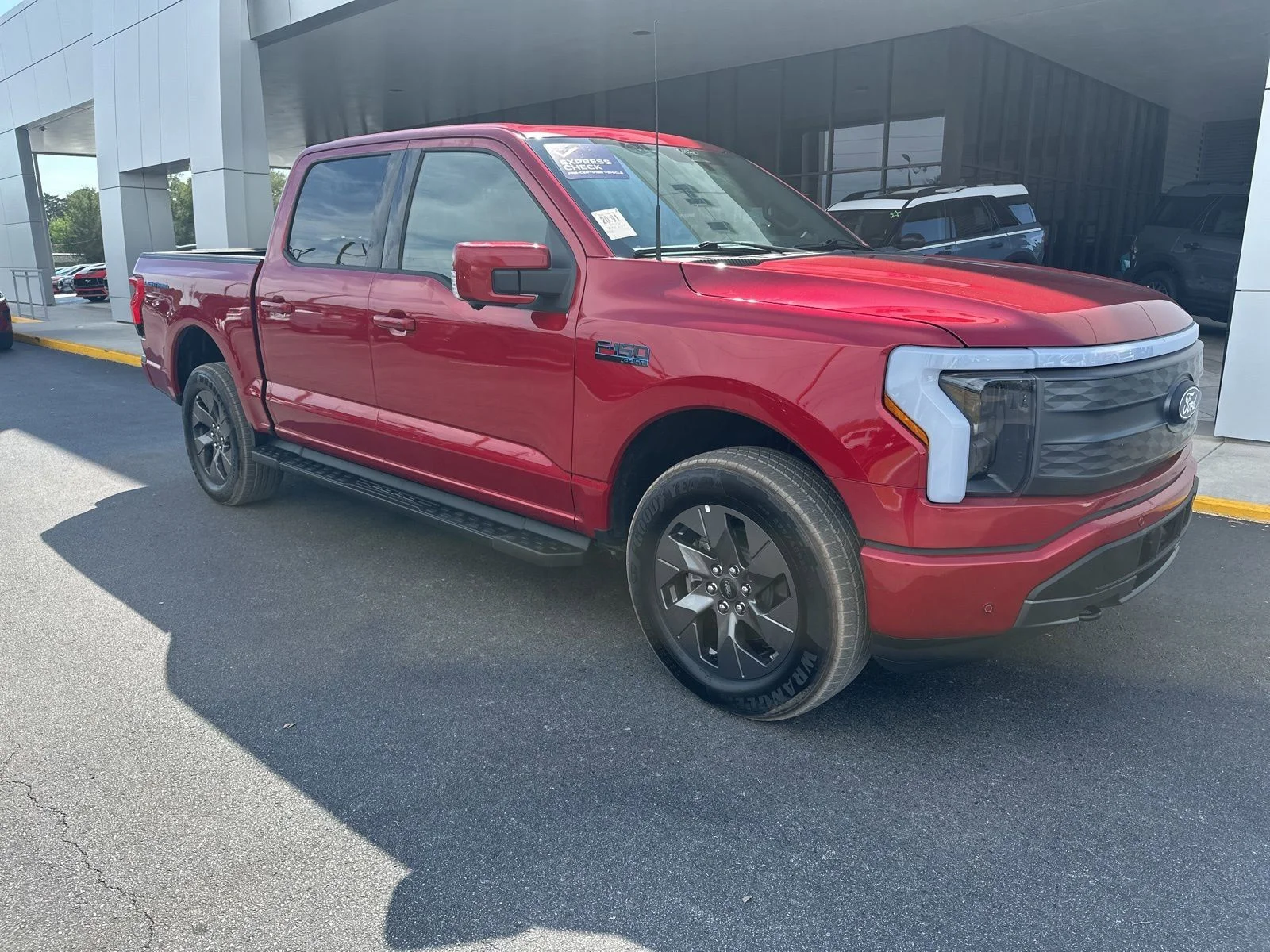 Certified 2025 Ford F-150 Lightning Lariat with VIN 1FT6W5L79SWG02622 for sale in Spring Hill, FL