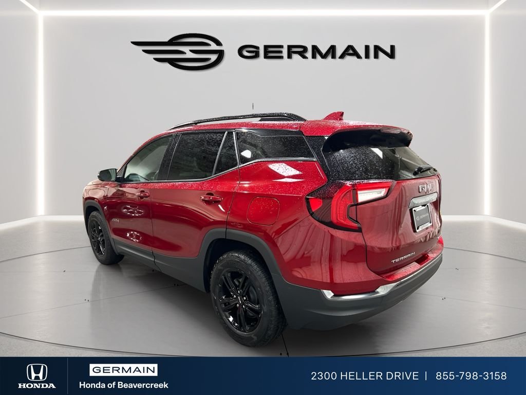Used 2023 Volcanic Red Tintcoat GMC AT4 image 6