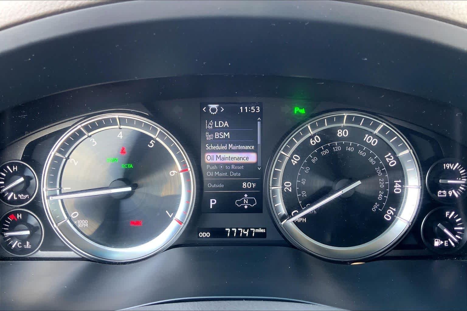 Used 2020 Eminent White Pearl Lexus  image 25