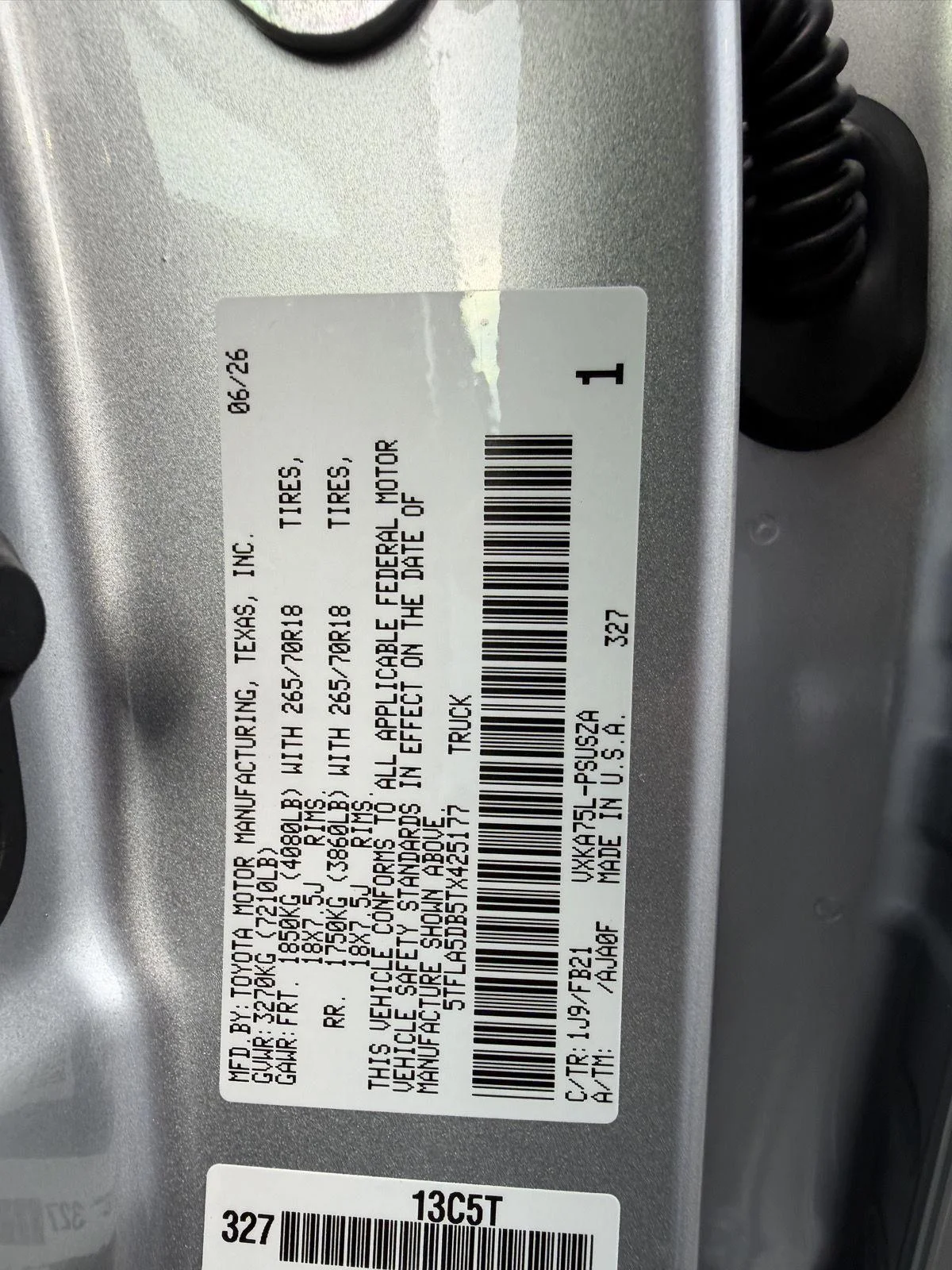 New 2026 Celestial Silver Metallic Toyota SR5 image 32