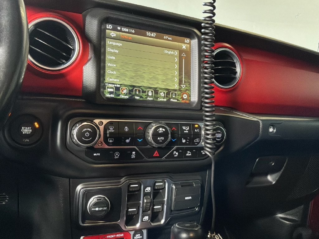 Certified Used 2021 Red Jeep Rubicon image 35