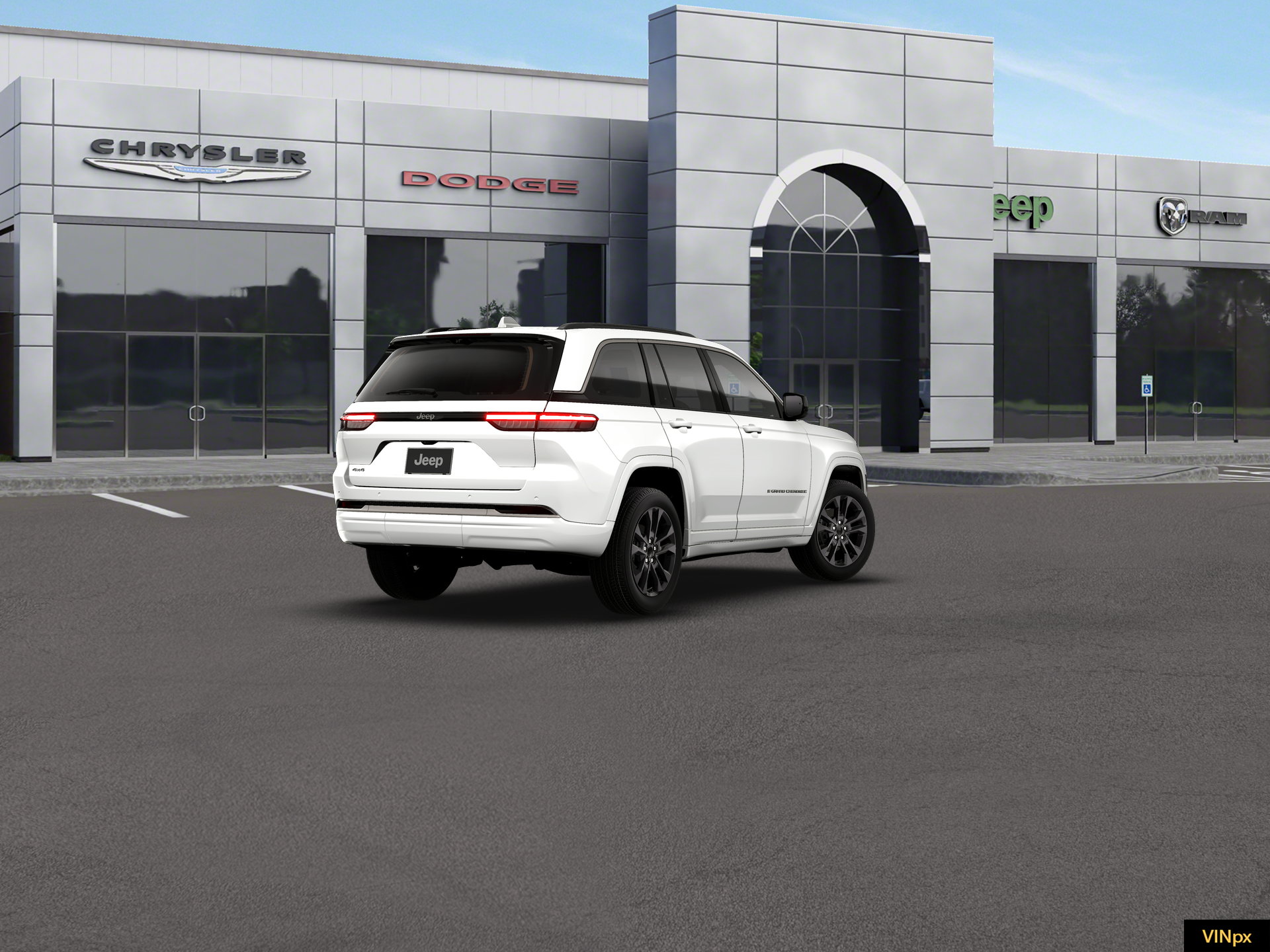 New 2026 Bright White Clear-Coat Exterior Paint Jeep Limited Reserve image 19