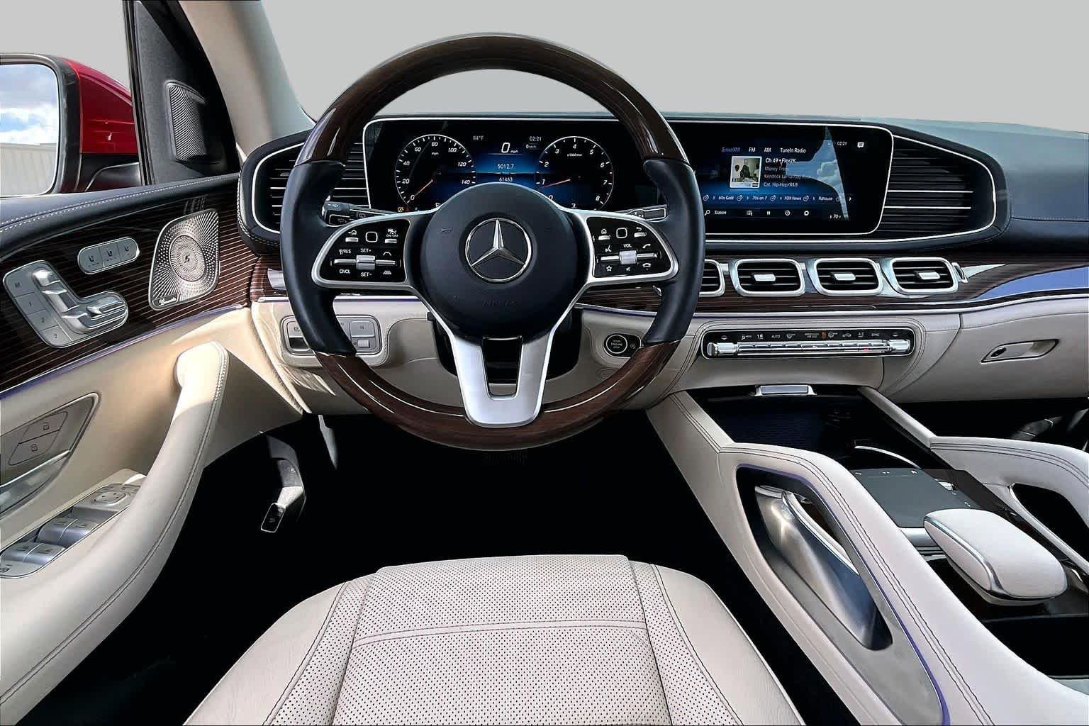 Used 2021 designo Cardinal Red Metallic Mercedes-Benz GLE 350 image 6
