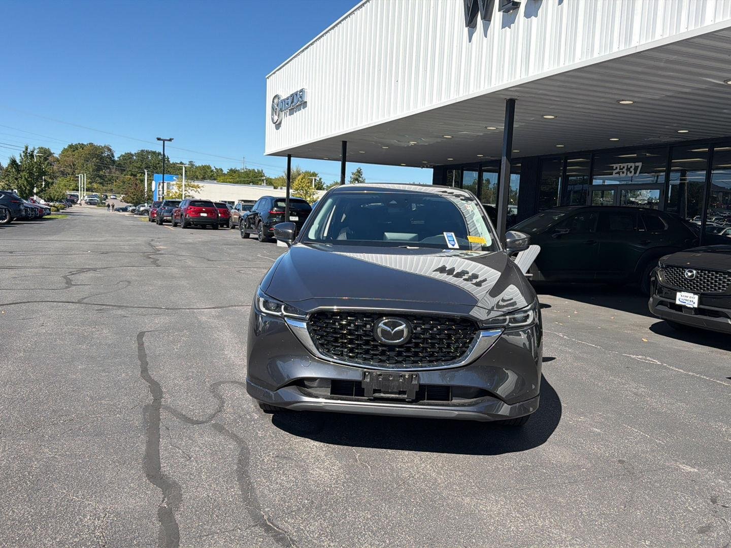 Certified Used 2024 Machine Gray Metallic Mazda 2.5 S Preferred Package image 2