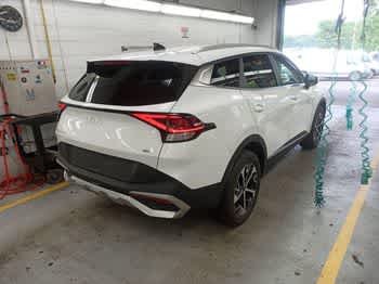 Used 2023 Glacial White Pearl Kia EX image 4