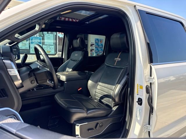 Used 2024 White Metallic Ford Platinum image 10
