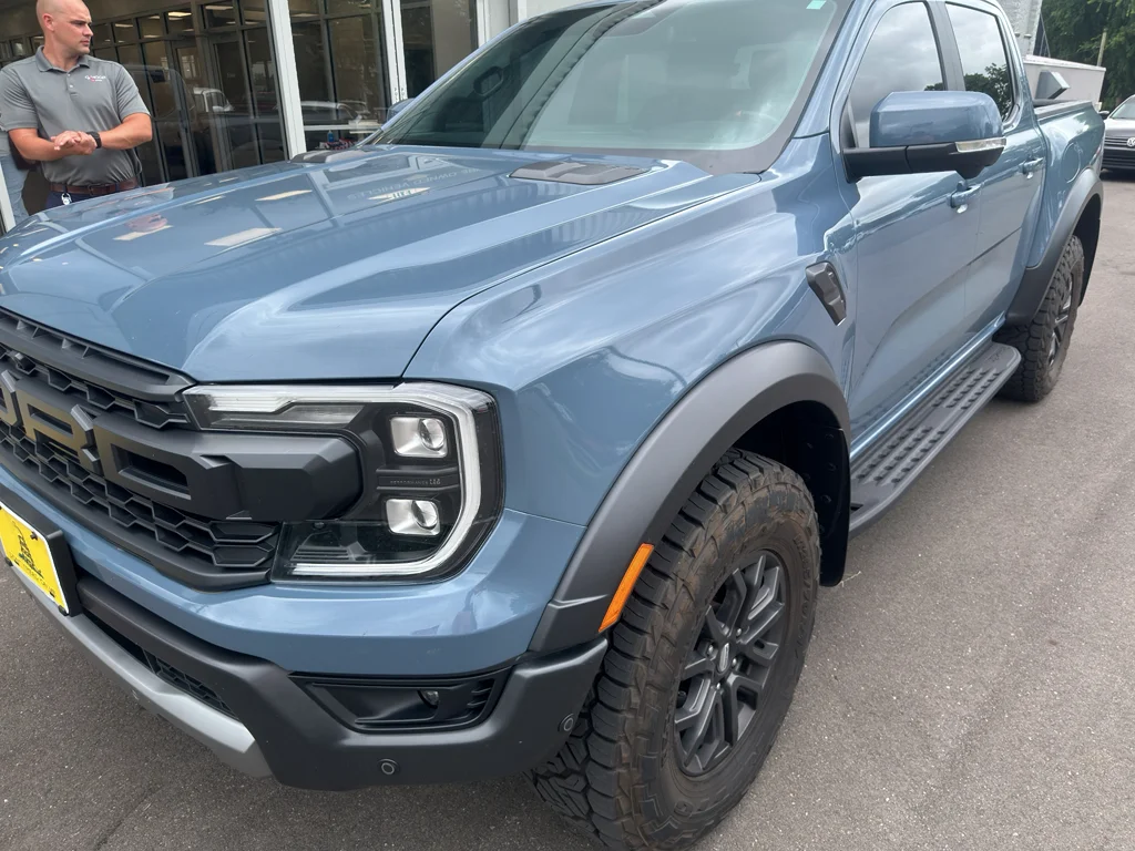 Used 2024 AZURE GRAY MET TRI-COAT Ford Raptor image 2