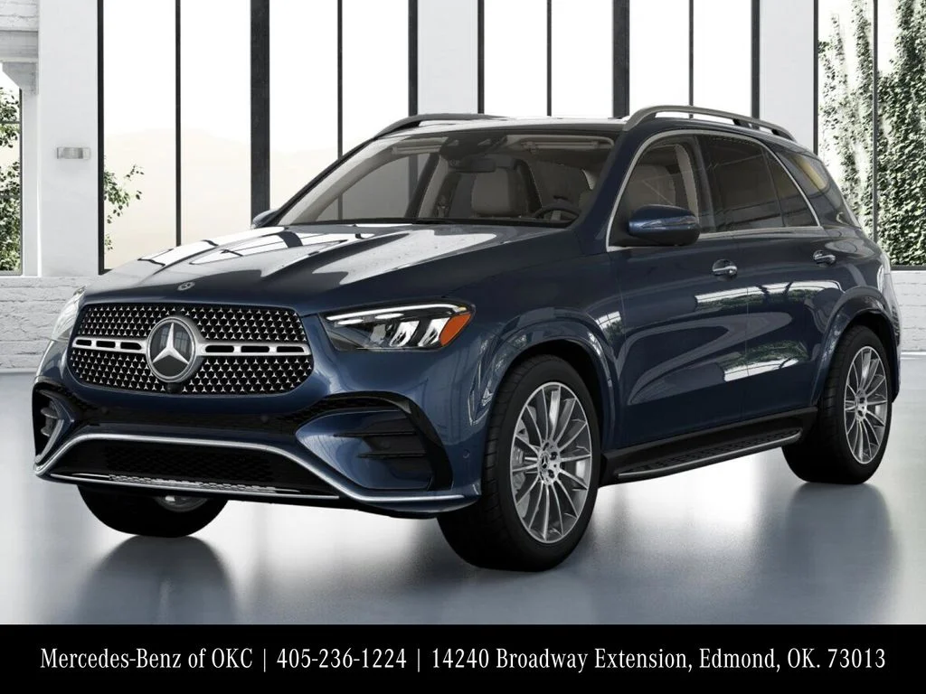New 2026 Blue Mercedes-Benz GLE 450 image 1