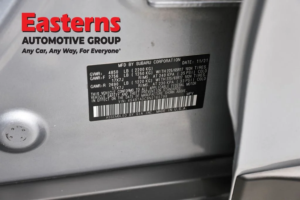 Used 2022 Silver Subaru Premium image 34