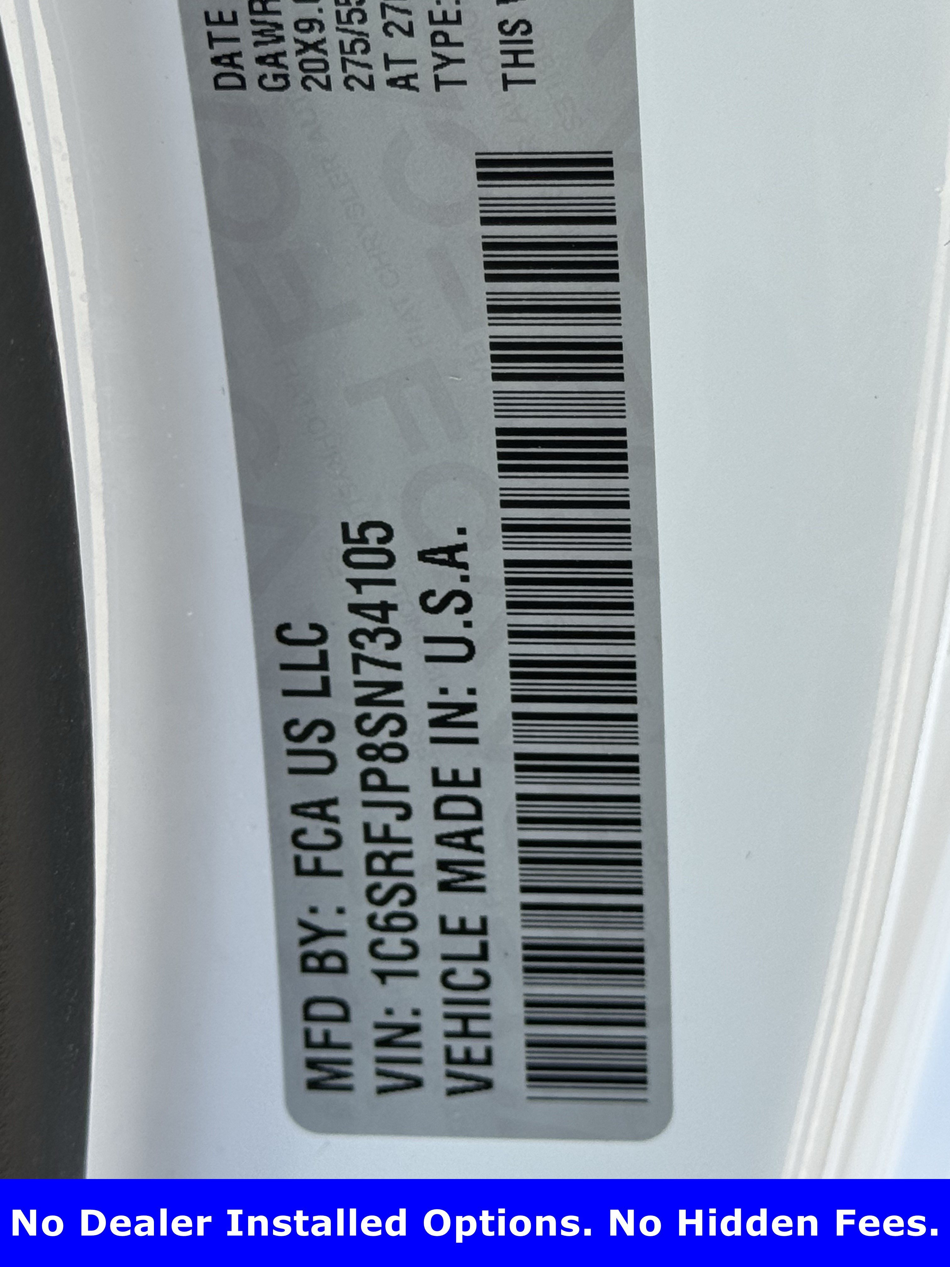 Used 2025 Bright White Clearcoat Ram Laramie image 27