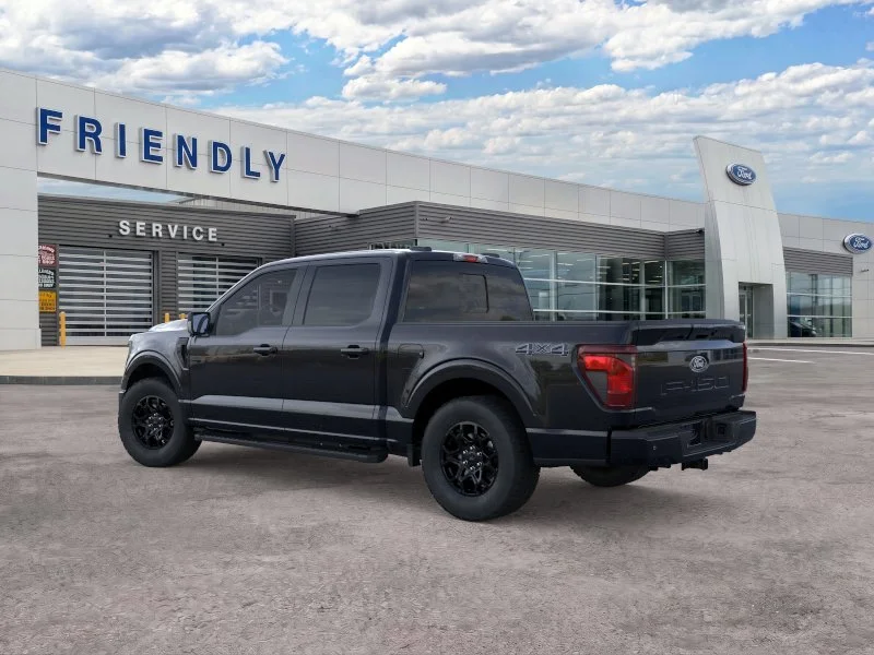 New 2026 Agate Black Metallic Ford XLT image 4