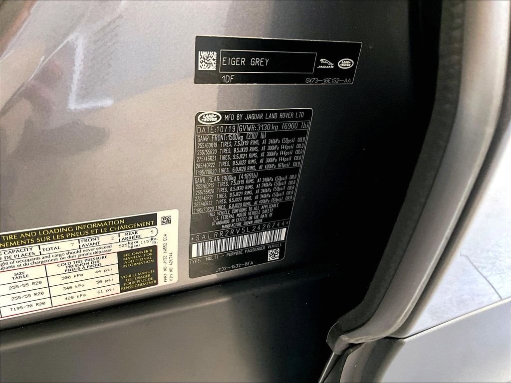 Used 2020 Gray Land Rover HSE image 37