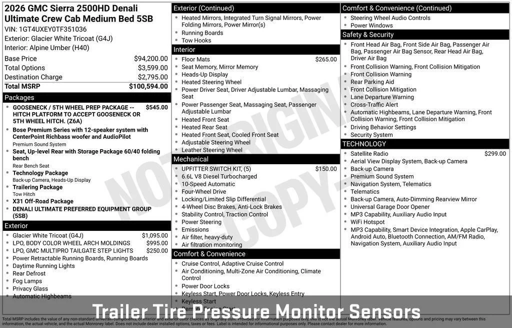 2026 GMC Sierra 2500HD Denali Ultimate - Photo 60