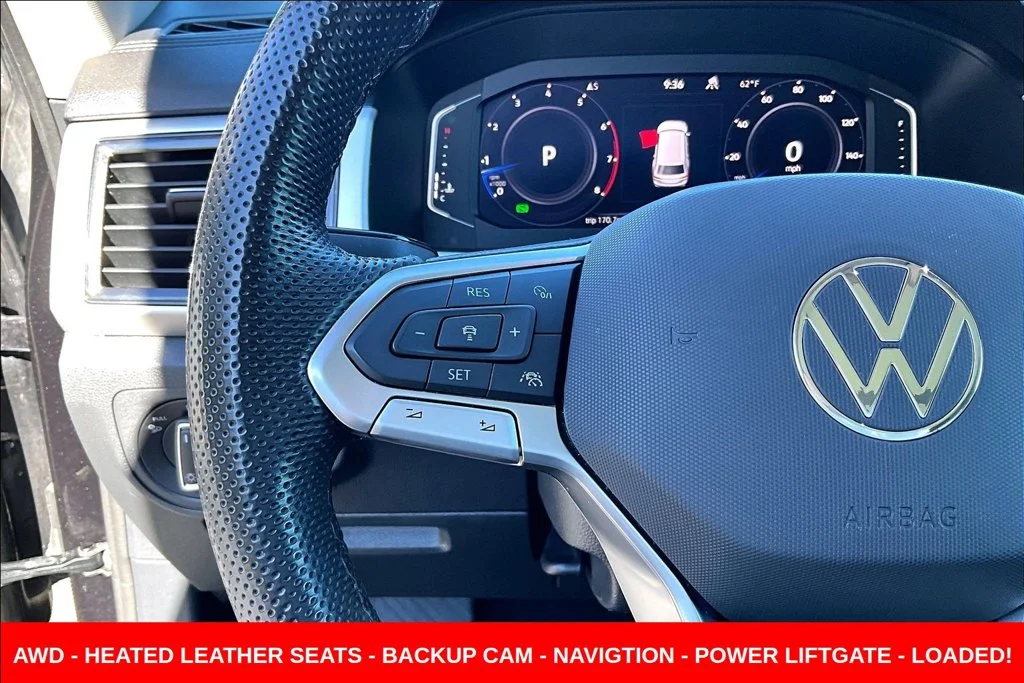 Used 2023 Black Volkswagen 3.6L V6 SEL Premium R-Line image 13