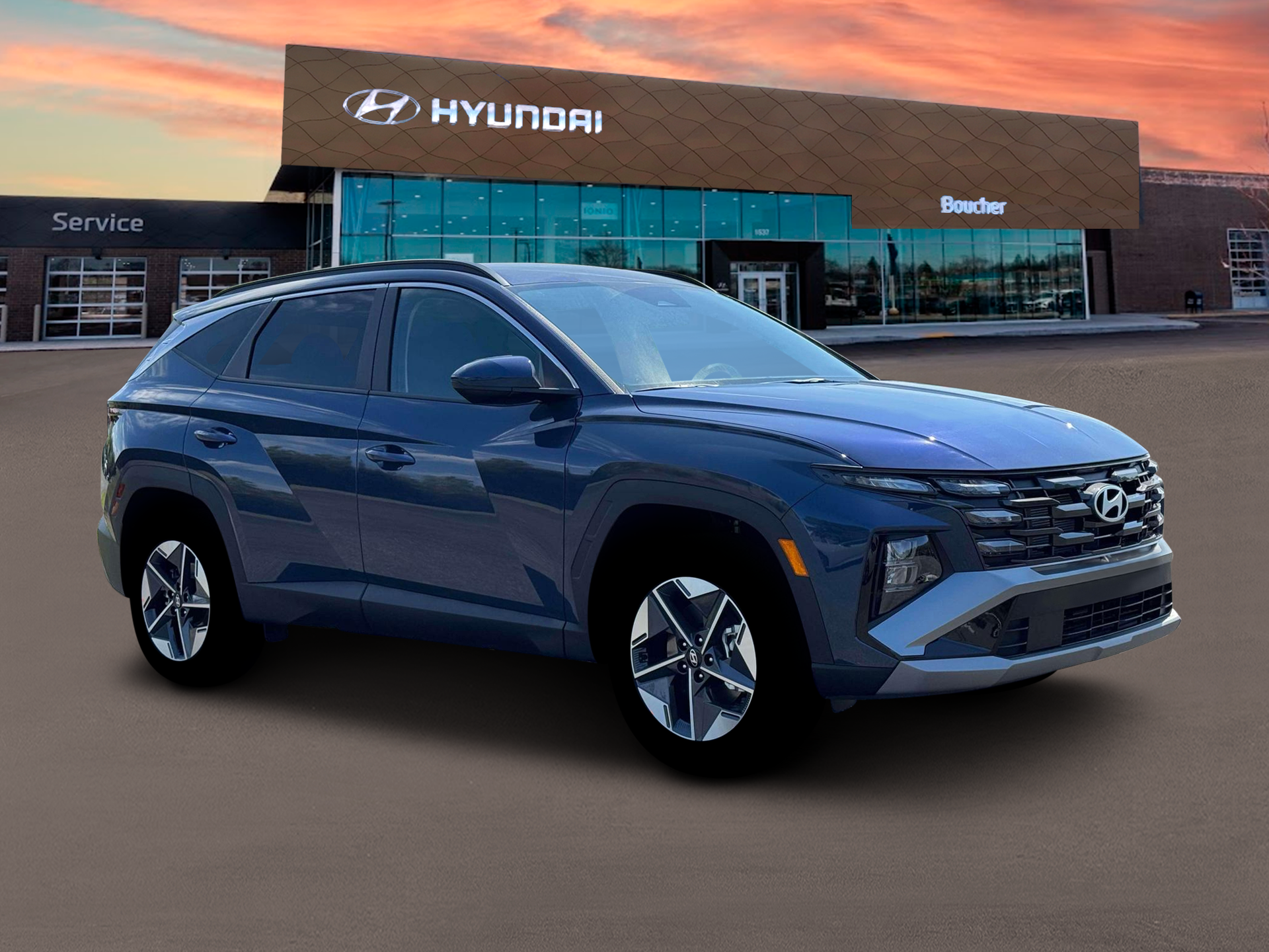 New 2026 Atlantis Blue Hyundai SEL AWD image 10