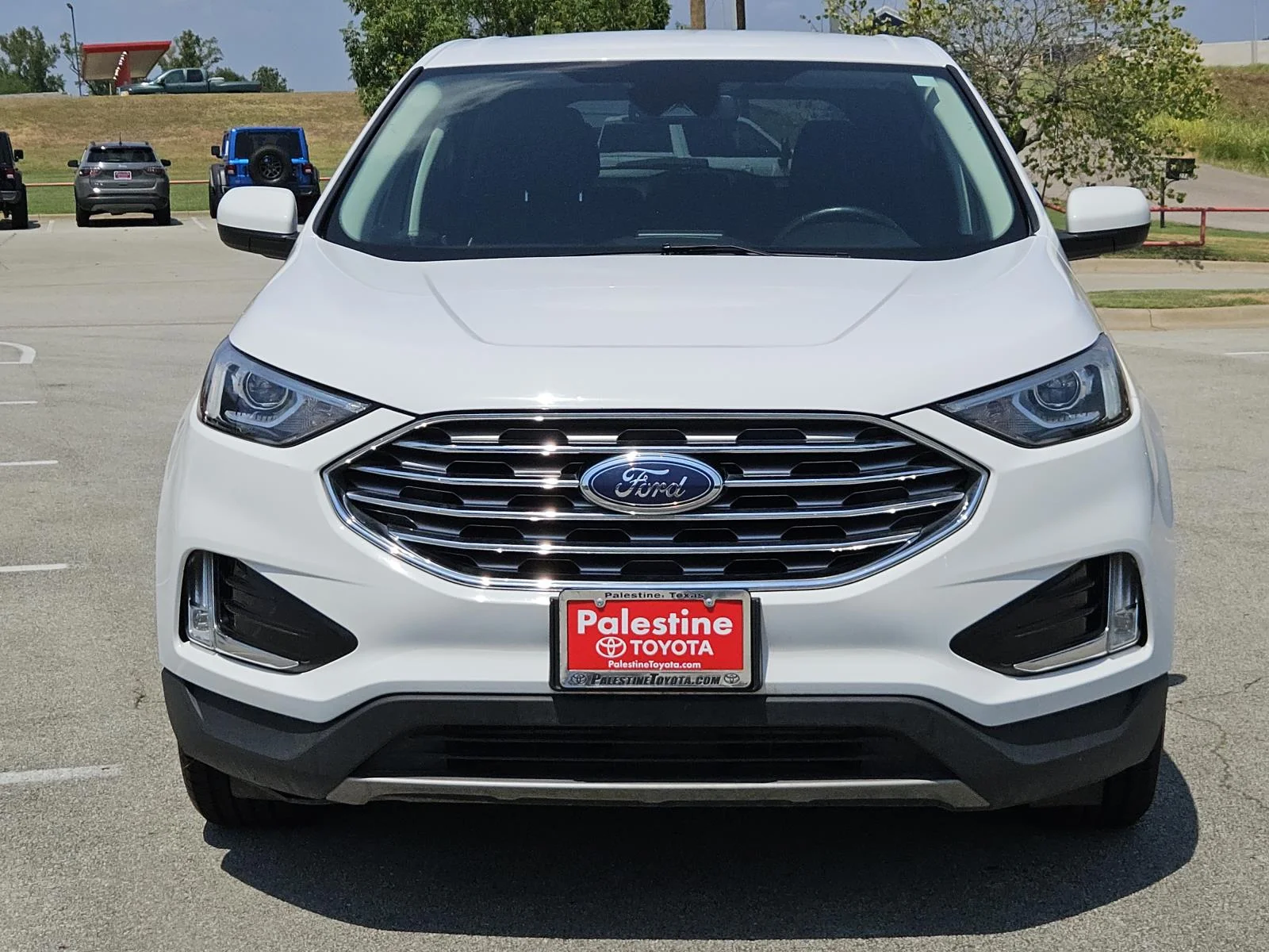 Used 2021 Ford Edge SEL with VIN 2FMPK3J94MBA21411 for sale in Palestine, TX