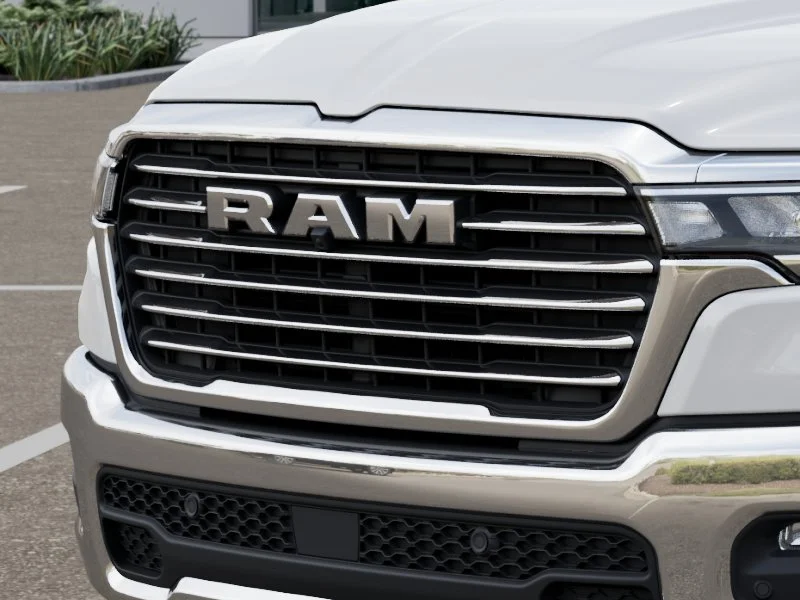 New 2027 Bright White Clear-Coat Exterior Paint RAM Laramie image 11