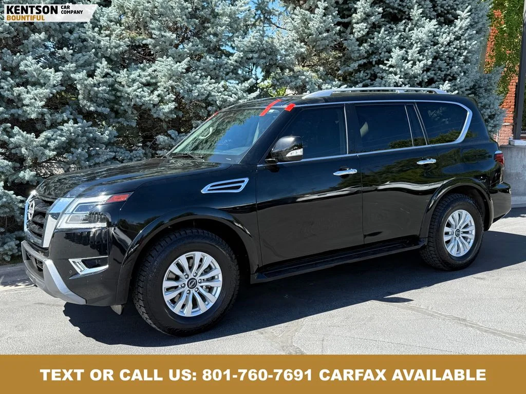 Used 2024 Black Nissan SV image 1