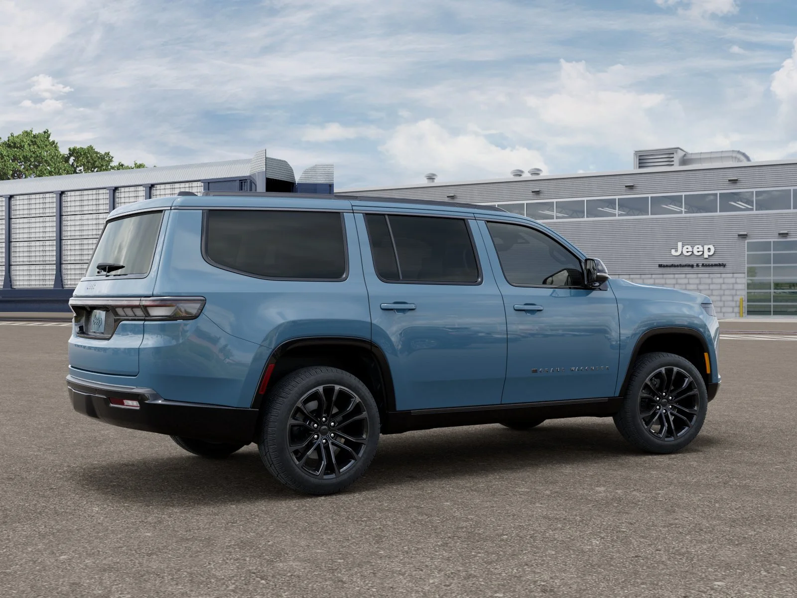 New 2026 Steel Blue Exterior Paint Jeep Grand Wagoneer image 2