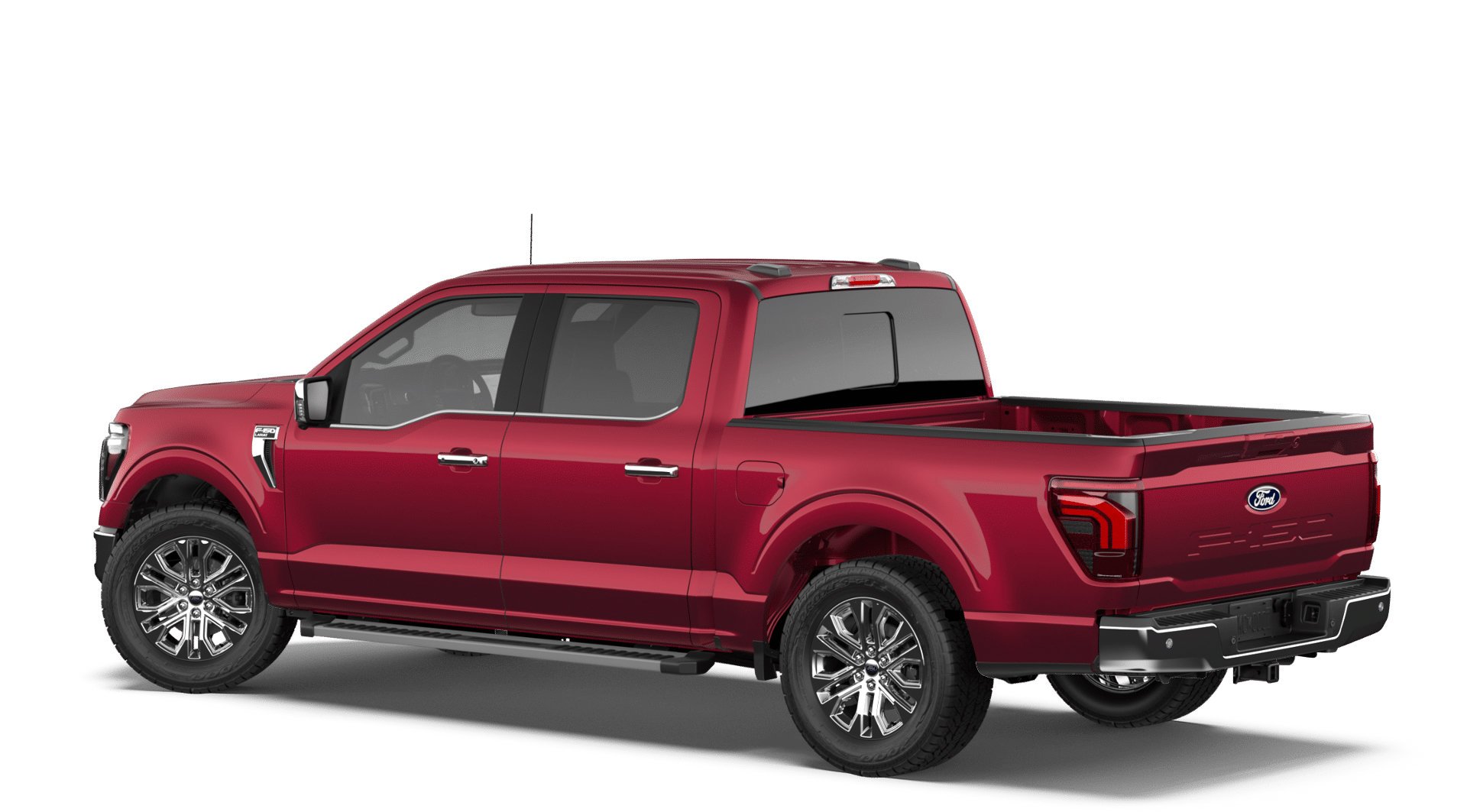 New 2026 Ruby Red Metallic Tinted Cc Ford Lariat image 2