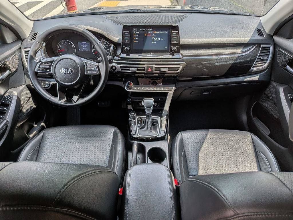 Used 2021 Blue Kia EX image 21