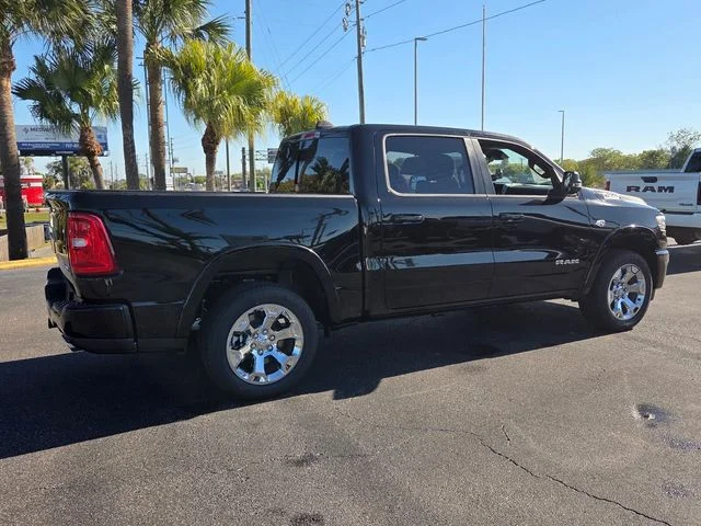 New 2026 Diamond Black Crystal Pearl-Coat Exterior Paint RAM Big Horn/Lone Star image 8