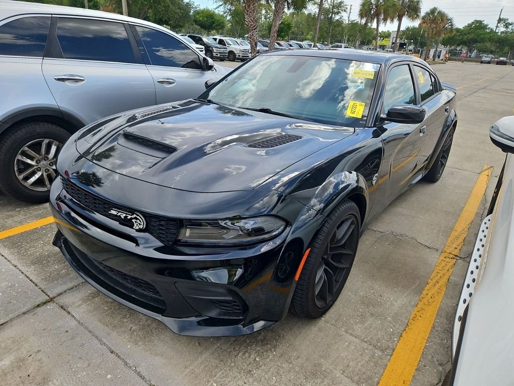 Used 2023 Black Dodge SRT Hellcat Widebody image 2