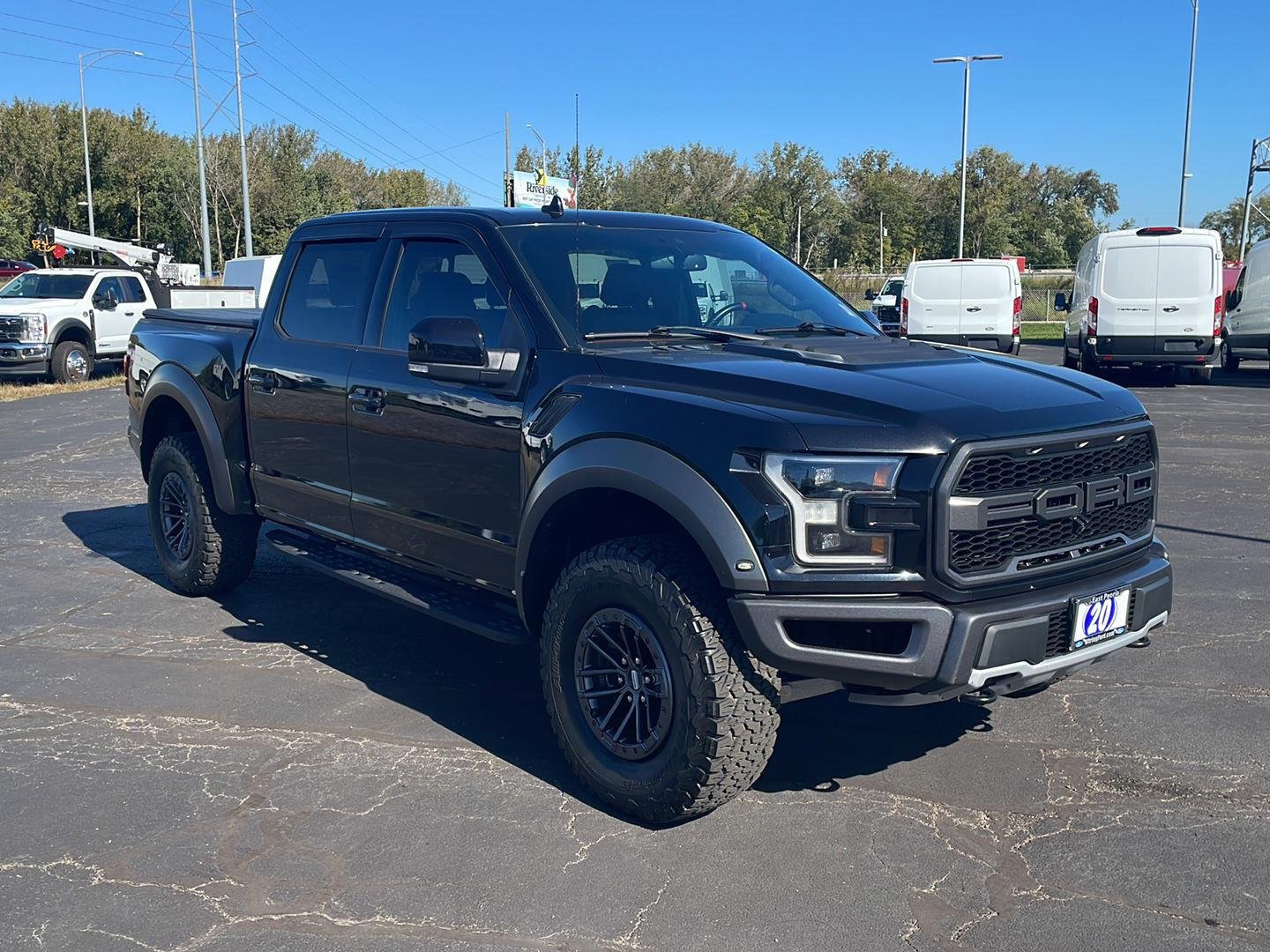 Used 2020 Agate Black Metallic Ford Raptor image 7